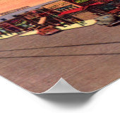 Poster Juarez, Mexique (Coin)