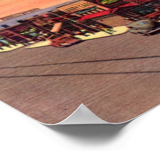 Poster Juarez, Mexique (Coin)