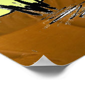 Poster Judaica L'shanah Tovah Arbre De Vie Imprimer Poste (Coin)