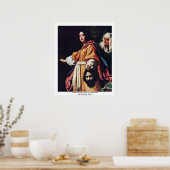 Poster Judith Avec La Tête De Holophernes (Cuisine)