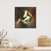 Poster Judith avec le chef d'Holofernes (Cuisine)