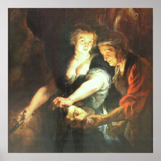 Poster Judith avec le chef d'Holofernes (Devant)