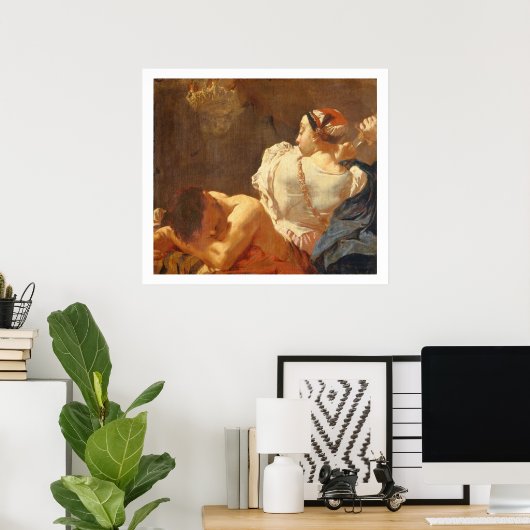 Poster Judith et Holofernes (Bureau à domicile)
