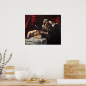 Poster Judith et Holofernes (Cuisine)