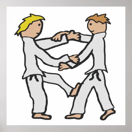 Poster Judo (Devant)