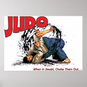 Poster Judo Choke Out