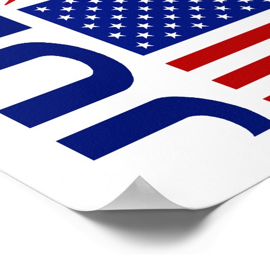 Poster Judo États-Unis (Coin)