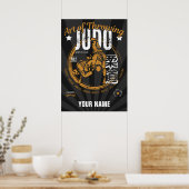 Poster Judo : L'art du lancer (Cuisine)