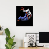 Poster Judo Wrestling Demons (Bureau à domicile)