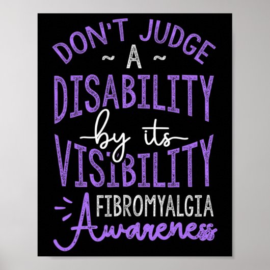 Poster Juge A Sensibilisation À La Fibromyalgie Du Handic (Devant)