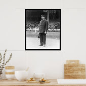 Poster Juge-arbitre Bill Klem Baseball 1914 (Cuisine)