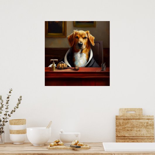 Poster Juge de chien (Cuisine)