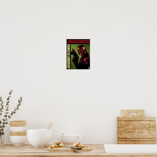 Poster Juge Dredd (Cuisine)