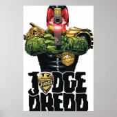 Poster juge dredd design art (Devant)
