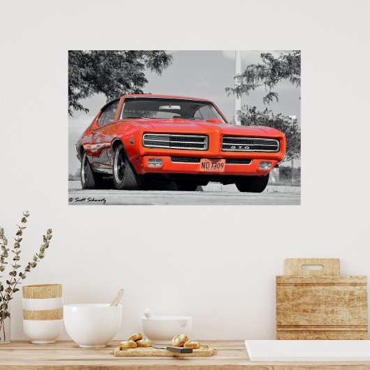 Poster Juge GTO 1969 (Cuisine)