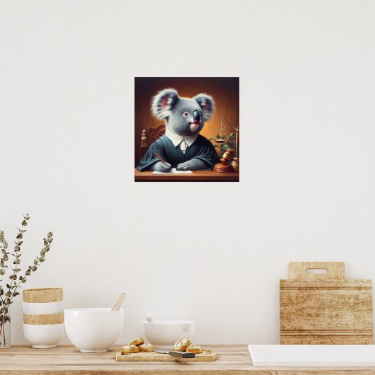 Poster Juge Koala (Cuisine)