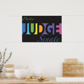 Poster Juge Patty pour le Sénat v3 (Cuisine)