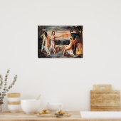 Poster Jugement de Paris par Paul Cezanne (Cuisine)