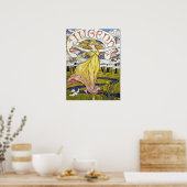 Poster Jugend - Art Nouveau (Cuisine)