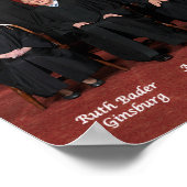 Poster Juges de la Cour suprême des États-Unis (Coin)