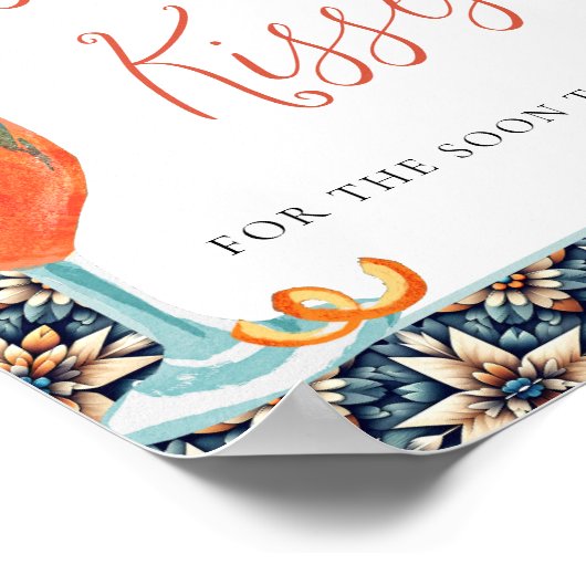 Poster Juicy Orange Spritz Devine Combien De Jeu De Douch (Coin)