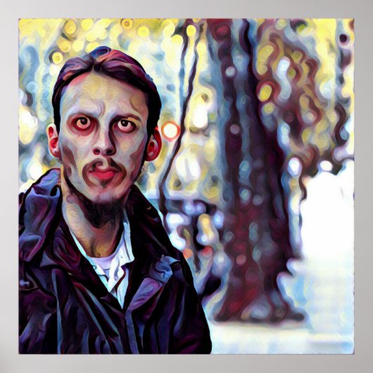 Poster Juif zombie (Devant)