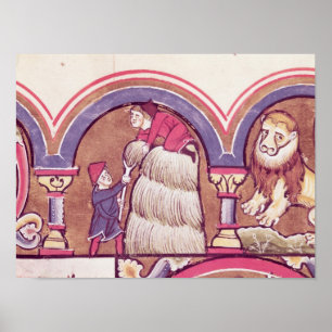 Poster Juillet : La récolte du foin