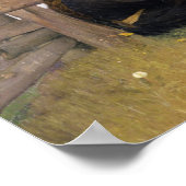 Poster Juin. Graines Dandelion Filles, 1899 (Coin)