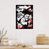 Poster Jujutsu Kaisen Art 1 (Cuisine)