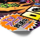 Poster Jujutsu kaisen shonen saut Halloween couverture 47 (Coin)