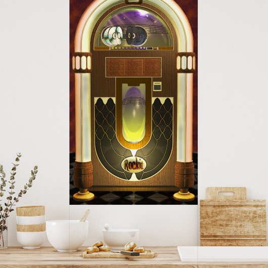 Poster Jukebox (Cuisine)