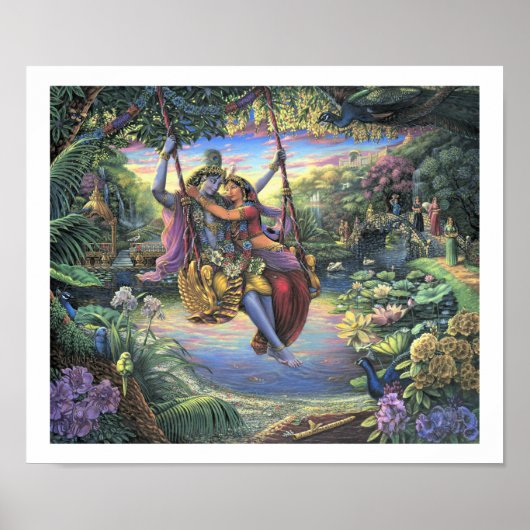 Poster Julan Leela - Le Pastime Du Swing - Imprimer (Devant)