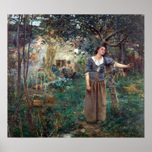 Poster Jules Bastien-Lepage Jeanne d'Arc