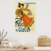 Poster Jules Cheret - Palais de Glace (Cuisine)