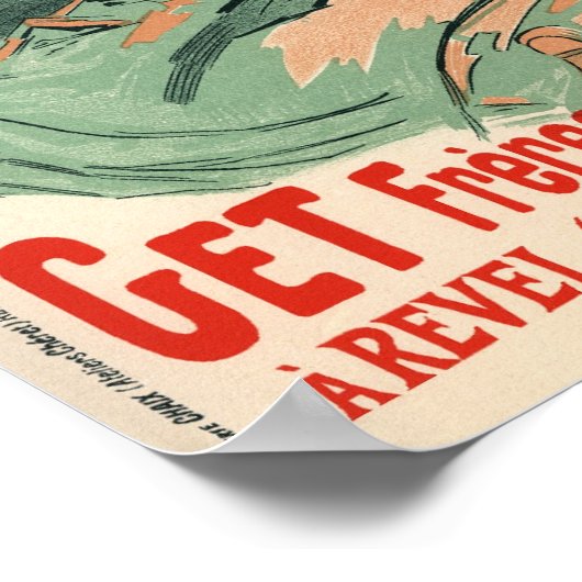 Poster Jules Chéret Pipperment (Coin)