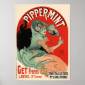 Poster Jules Chéret Pipperment (Devant)