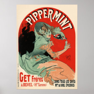 Poster Jules Chéret Pipperment