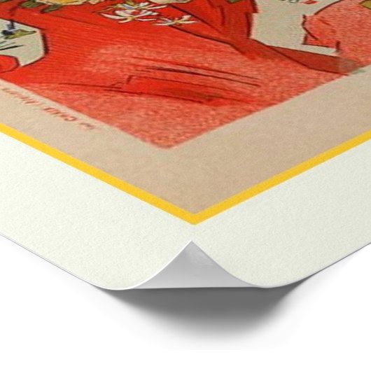 Poster Jules Chéret, publicité, 1890 (Coin)