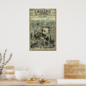 Poster Jules Verne (Cuisine)