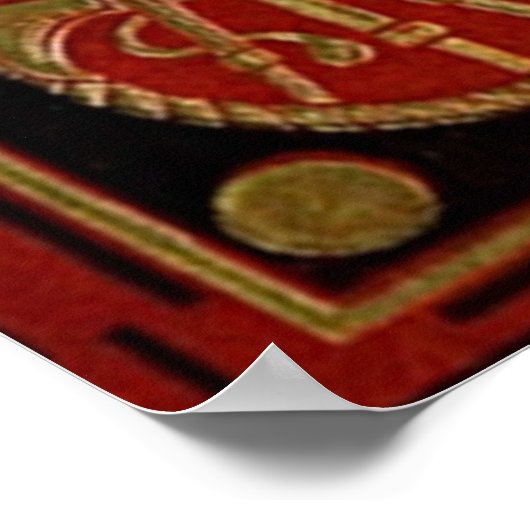 Poster Jules Verne Dans Le Monde En Quatre-Vingt Jours (Coin)