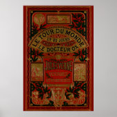 Poster Jules Verne Dans Le Monde En Quatre-Vingt Jours (Devant)