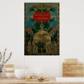 Poster Jules Verne Extraordinary Voyages (Cuisine)