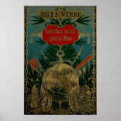 Poster Jules Verne Extraordinary Voyages (Devant)
