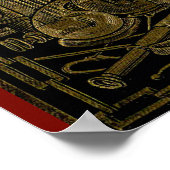 Poster Jules Verne Voyages extraordinaires (Coin)