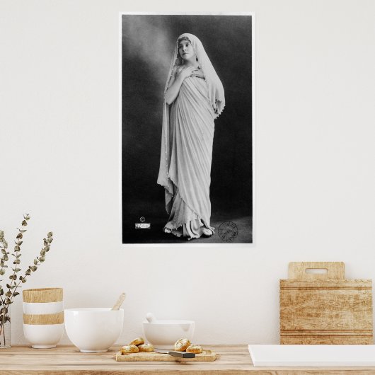 Poster Julia Bartet dans 'Antigone' par Sophocles (Cuisine)