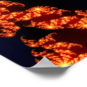 Poster Julia Fractal Zoom (Coin)