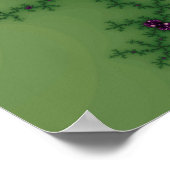 Poster Julia Talisman verte/violette (Imprimer) (Coin)