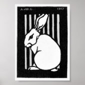 Poster Julie de Graag Assis Rabbit (Devant)