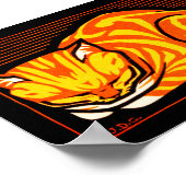 Poster Julie de Graag Décembre Chat (Coin)