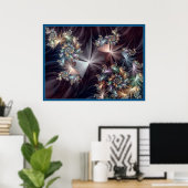 Poster julie lumineuse (Bureau à domicile)